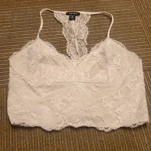 AMISU BRALETTE. medium. White